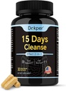 天然清洁除毒剂,15天2-in-1 Gut支持,Colon Clean Cleanse for Men & Women, Senna Leaf, Cascara Sagrada, Psyllium种子胡斯克粉, Aloe Vera 提取器, 30 Capsules