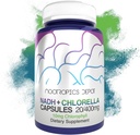 NADH + Cholorophyl 10mg Capsules → Nicotinamide Adenine Dinucleotide 20mg → Cholorella guilis (Broken Cell) 400mg → 能源、警觉、精神清晰、健康老龄化,90个计数
