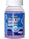睡眠Gummys, 天然睡眠Gummys 成人与镁 & L- Theanine, 力量Melatonin Gummys 成人睡眠援助, 60 Counter