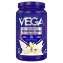 Vega Protein Made Simple Protein Powder, Vanilla - Stevia Free, Vegan, Plant Based, Healthy, Gluten Free, Pea Protein for Women and Men, 2.2 lbs (Packaging May Vary) (Pack of 1)