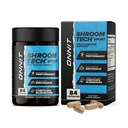 ONNIT Shroom Tech Sport Daily activing Support Capsules, 配有 Cordyceps Mushrooms 的预工作补充, 每日能源支持的咖啡因免费饮食补充, 84 Cafeine