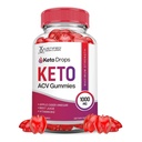 Keto 合理实验室 Keto Drops Keto ACV Gummys 高级公式 1000MG Keto Drops Keto Gummys 苹果 Cider Vinegar 与 石榴蜂蜜汁粉 B12 Vegan Non GMO 60 Gummys 共同设计.