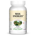 Maxi Health Max Energee - 自然能源与 Stamina 助推器 - 180 板块 - 科舍尔