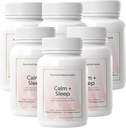 与Ashwagandha、Chamomile、Tart Cherry 提取器、激情花、L-theanine、 & Magnesium 合作,