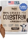 有机巧克力 4000mg 草药 Bovine Colostrum Power + 抗生素 Colostrum 儿童与成人免疫球蛋白补充剂(220.98格拉姆)