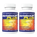 Lipozene MetaboUP Plus - 2 60 Ct瓶 - 热致体重损失 - 能量助推药