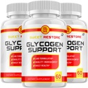 Sweet Recovery Capsule - SweetRestore 高级公式, Sweet Recovery Pills 额外力量促进健康循环,整体健康,全自然维生素,审查(3 Pack - 180 Capsules)