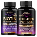 NUTRAHARMONY 生物锡、Keratin和Collagen Capsules