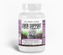 肝脏支持 Capsules w/Turmeric, Milk Tentle & Dandelion – Detox, Cleanse & Regenerate Liver 函数 – Daily Herbal 补编 w/Beetroot & Artichoke – 60 Capsules (英语).