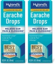 Hyland's Earache Drops, 自然救济游泳者耳, 冷和流感, 过敏症状, 4岁及以上: (2 Pack)