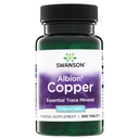 Swanson 铜矿物补充剂 - 2 mg(Copper Chelate) - 抗氧化剂、免疫系统和细胞支持 - 300片