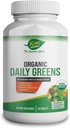 有机水果和蔬菜的每日绿地 – USDA认证,非GMO,Vegan – 超食品 用于免疫支持,抗氧化剂和能源的上行板