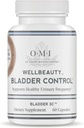 OMI WellBeauty Bladder Control,临床证明支持尿道频率,减少洗手间访问,60个Veggie Capsules