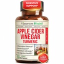 有机苹果苹果苹果醋加Turmeric Crucumin Supplement & Ginger 用于消化健康,代谢,能量和联合支持 - 有机苹果苹果苹果苹果醋加 Cider Vinegules. 60 Vegan Non-GMO Caps