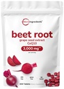 Bet Root 3,000 mg with Grape种子提取 & CoQ10, 400 tablets → 200 services → Super Beets Super Beets Supplements 从新鲜 Beetroot提取的Nitric Oxide,血压和心脏健康支持