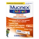 Mucinex儿童胸前摄入量预测剂和咳嗽抑制剂迷你蛋白,橙汁,12 Counter(包装5月Vary)