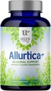 Utzy Naturals Alllurtica QQ Sinus 和呼吸支持 Quercetin 和 Stinging Nettle – 对成人和孩子的季节性支持 → Non Drowsy → 40 Capsules