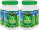 幼年视觉FXTM - 眼维生素和矿物质补充剂 Blend - Lutein, CoQ10,维生素A, C, E, 锌,铬,硒促进眼健康(60 Capsules - 4 Pack)