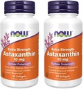 Nows Foods Astaxanthin 10mg 60 SoftGels (2 Pack) (英语).
