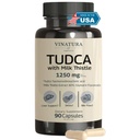 VINATURA TUDCA 牛奶硝酸盐(1250mg) - Tudca Supplements, Tudca Bile Salts, Liver Supports, Gallbladder Supplements *美国制造和试验 *Bile Salts Supplements - 90 Capsules