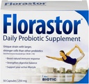 Florastor Daily Probiotic Supplement 50 Capsules (6号包)