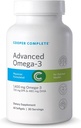 Cooper Complete - Advanced Omega 3 - Fish Oil Supplement, 集中EPA + DHA Omega-3 Fatty Acids 1400 mg - 每瓶60软胶. 包装 2