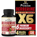 BMVINVOL 6in1 柏柏林补充剂 锡兰桂, 土米根, 牛奶硝, 蒿, 黑辣椒 - 120 Capsules for 4 个月供应