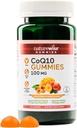 NatureWise CoQ10 Gummys 100mg - 桃红芒果火焰 - 心脏健康和抗氧化剂活动补充剂 - Pectin-based, Vegan, Soy and Gluten Free, Non-GMO - 60 Counter [1-Month Supply] (中文(简体) ).