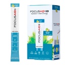 FOC美援署GO Nootropics 能源混合剂,零糖,α-GPC,GABA,B-Complex,Yerba Mate,绿茶,Keto Friendly,100mg天然咖啡因(14袋)