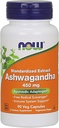 现在食品 Ashwagandha 提取 450毫克 90 Veg Capsules (2-Pack)