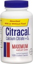 Citracal 最大+ D3 Calcium Citrate, 120 计数( 包数 2)