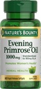 自然丰厚的Primrose油1000mg, 促进妇女的健康, 草药补充, Gluten Free, 60 快速释放软胶