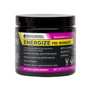 BODi Energize Pre Workingout Powder - Beta-Alanine, Quercetin & Low-Dose咖啡因增强能量和焦点公式, 增加能量和耐力补充, 混合莓, 40种服务
