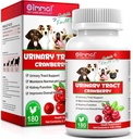 Cranberry for Dogs - 180 Cranberry Applied Tablest for Dogs 支持刀锋感染,狗失禁支持,Bladder Stone and Dog UTI, Pet Applied Treats Taps for all Breeds Dogs & Ages 支持刀锋感染,狗失禁支持,Bladder Stone and Dog UTI, Pet Applications Tables for All Breeds Dogs & Ages