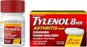 Tylenol 8 Hour 关节炎 止痛药片,用乙酰胺酚治疗联合疼痛,24厘米