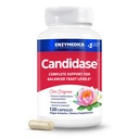 Enzymedica, Candidase, 温柔清洁支持的酶, Gut Health, 120 Count