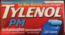 Tylenol PM 超强卡片(225 cm. 2 Pack)