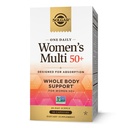 Solgar One Daily Women's Multi 50+全体支助50名妇女和老年妇女——高吸附性心脏、骨骼和乳房健康、能源、压力、毛皮和钉子多维塔明、60名维冈卡普尔服务
