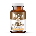 Procera Mega蘑菇 - 改善记忆,自然能量和精神清晰度 - 清晰的头脑 - 抬起脑雾 - 免疫支持 - 解毒 - 狮子 Mane Chaga Cordyceps Shiitake Turkey Tail - 60 Counter