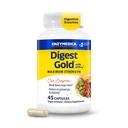 Enzymedica文摘 Gold + ATPro, 最大强度文摘酶, 帮助文摘大餐用于即时布洛廷救济, 45 Counter