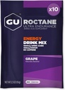 GU 能源 Roctane 超耐力能源 饮用混合剂、Vegan、Gluten-Free、Kosher、Cafeine-Free、以及任何工作的乳品-Free-the-Go能源、10个单服务包、葡萄