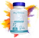 Ruolai 15日 Gut Cleanse Gut 和 Colon 支持, 与 Senna Leaf 和 Psyllium Husk 的解毒清洁, 促进规律性, 减少布局, 自然公式
