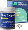 与2mg Melatonin的睡眠援助 - 与GABA的睡眠药丸,L-Theanine & Chamomile - 非哈比人形成睡眠补充,60 Capsules