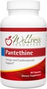健康资源 Pantethine - 活体维生素B5. Vegan (300mg, 90 Capsules).