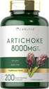 Carlyle Artichoke 抽取 Capsules 8000mg → 200 Counter → Non-GMO, Gluten 免费补编