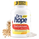 Nattokinase 2000 FU - Nattokinase 补充支持心血管健康和健康血液循环 - 非GMO,无Gluten,90 Veggie Capsules,美国制造