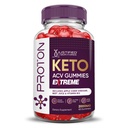 合理实验室 质子蛋白 Keto ACV Gummys Extreme 2000MG 质子 Keto Gummys 苹果 苹果 苹果 苹果 醋 配有石榴 甜菜 汁 粉 B12 Vegan 非 GMO 60 Gummys