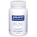 纯封装 DGL Plus - 男性和女性的固质健康补充剂 - 与Marshmallow Root, Aloe Vera 提取 & Slippery Elm Bark - 非 GMO & Vegan - 60 Capsules