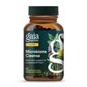 Gaia Herbs Microbiome Cleanse - 与黑胡桃,甜沃木,Oregano & Peppermint - 帮助平衡 GI 切除同时支持消化性健康 - 60 Vegan Liquid Phyto-Capsules (30日供应)