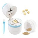 药丸(Pill Cutter) - 用无污钢刀切开小药丸或大药丸的药丸切开半个或四分之一,适合切除维生素,药片